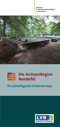 Titelbild der Broschüre "Die ArchaeoRegion Nordeifel"